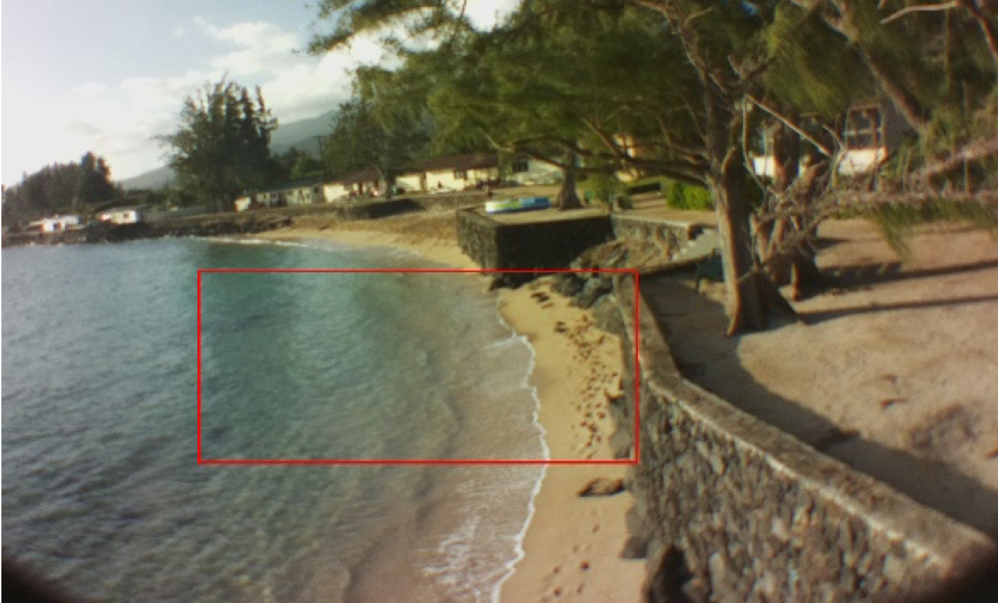 iBeach allows users to select areas of beach to analyze